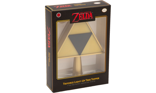 The Legend of Zelda - Triforce Light-Up Tree Topper - Mericube.uno