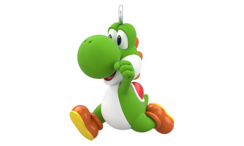 Mini Nintendo Super Mario Yoshi Ornament, 0.876" - Mericube.uno