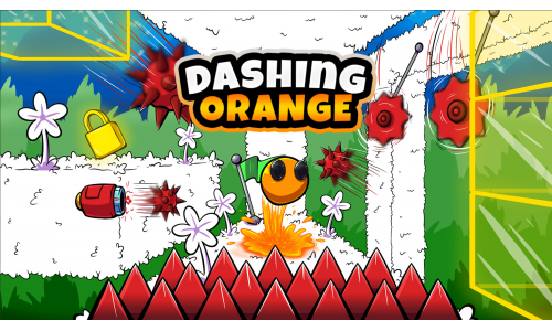 Dashing Orange for Nintendo Switch - Mericube.uno