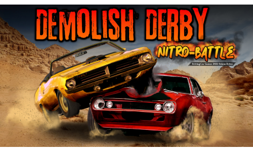 Demolish Derby Nitro-Battle Driving Car Games 2022 Deluxe Driver for Nintendo Switch - Mericube.uno