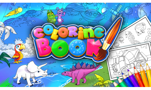 Coloring Book for Nintendo Switch - Mericube.uno