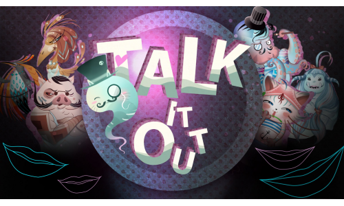 Talk it Out: Handheld Game for Nintendo Switch - Mericube.uno