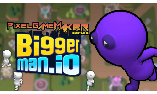 Pixel Game Maker Series Biggerman.io for Nintendo Switch - Mericube.uno
