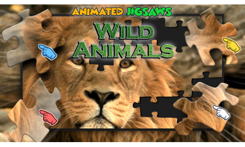 Animated Jigsaws: Wild Animals for Nintendo Switch - Mericube.uno