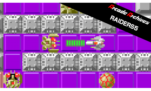 Arcade Archives RAIDERS5 for Nintendo Switch - Mericube.uno