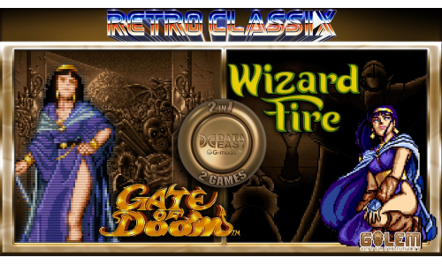 Retro Classix 2-in-1 Pack: Gate of Doom & Wizard Fire for Nintendo Switch - Mericube.uno