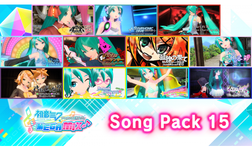 Hatsune Miku: Project DIVA Mega Mix Song Pack 15 for Nintendo Switch - Mericube.uno