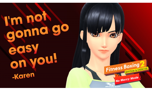 Fitness Boxing 2: Rhythm & Exercise No Mercy intensity: Karen for Nintendo Switch - Mericube.uno