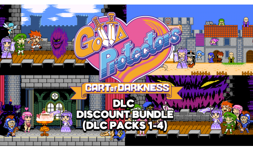 Gotta Protectors: Cart of Darkness DLC Discount Bundle (DLC Packs 1-4) for Nintendo Switch - Mericube.uno