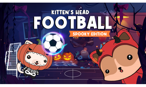 Kitten’s Head Football: Spooky Edition for Nintendo Switch - Mericube.uno