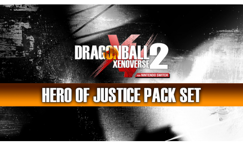 DRAGON BALL XENOVERSE 2 - HERO OF JUSTICE Pack Set for Nintendo Switch - Mericube.uno